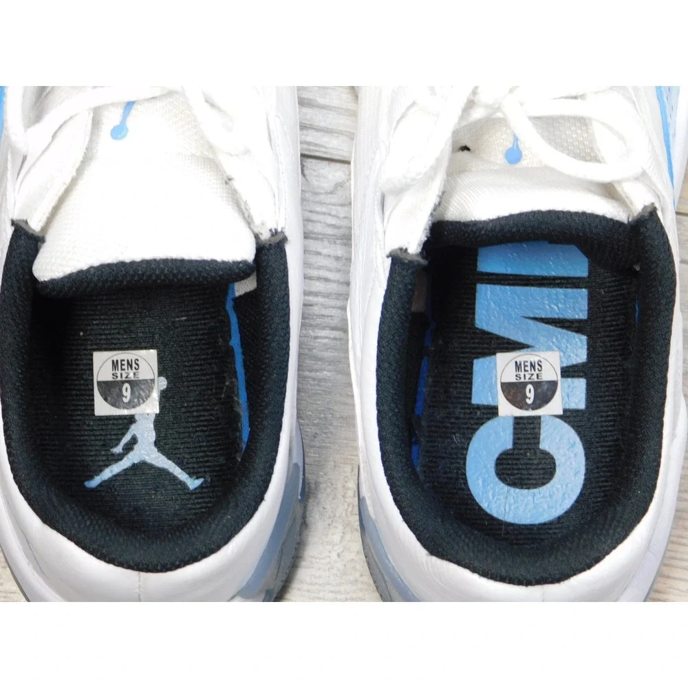 Nike Air Jordan 11 CMFT Low University Blue UNC Size 9 White DN4180-114 Men